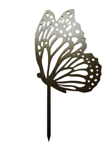 Vintage Look Hot Selling Outdoor Garden Stakes for Garden Heart Shape Brown Color Garden Ware Decorative Supplies Best Price - Product Image 2