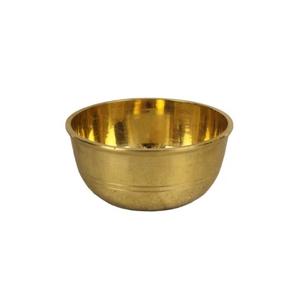 Cuencos de latón chapado en oro de alta calidad, utensilios de cocina de diseño moderno, decoración de mesa de servicio para fiestas, Metal pulido, precio bajo - Product Image 5