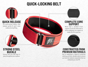 Cinturón de elevación de neopreno unisex para proveedores de equipos de gimnasio Cinturón de neopreno flexible para movilidad y rendimiento de elevación cinturón de gimnasio - Product Image 6