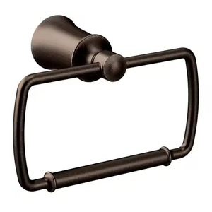 Antique Metal <b>Towel</b> Holder Offering Decorative Accent For Interiors And Functional - Product Image 1
