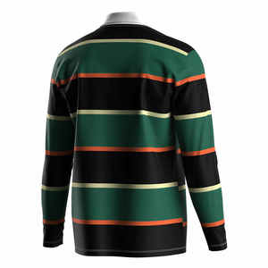 ผู้ผลิตเสื้อโปโล ผ้าฟลีซ แห้งเร็ว แบบกำหนดเองสำหรับผู้ชาย - Product Image 4