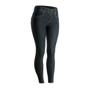 Culotte d'équitation personnalisée haute performance vêtements équestres vêtements de sport pantalons collants vente en gros Denim culotte d'équitation - Product Image 4