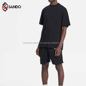 Imprimé personnalisé 100% coton Vintage T-Shirt de haute qualité surdimensionné lâche unisexe goutte épaule col rond conception vierge - Product Image 3