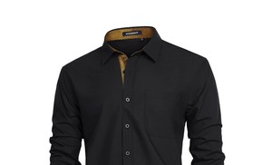Camisa abotonada transpirable para hombre totalmente personalizada Nueva moda Venta caliente Camisa abotonada para hombre de calidad premium con precio barato - Product Image 3