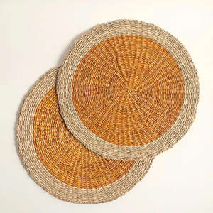 Hot Selling Eco-Friendly Handmade <b>Seagrass</b> Dining <b>Placemats</b> Natural Style Bulk Wholesale Manufacture in Vietnam - Product Image 2