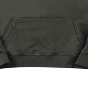 เสื้อฮู้ดและสเวตเตอร์ผู้ชายสำหรับฤดูหนาวเสื้อมีฮู้ดผ้าฟลีซผสมคอตตอนแบบสวมหัวมีกระเป๋าด้านหน้า - Product Image 5