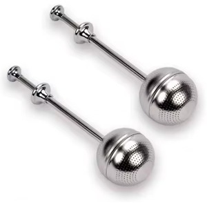 Stainless Steel Fine Mesh Strainer Durable Handmade Portable Eco-Friendly Filter <b>Spoons</b> Flatware Type for Tea <b>Coffee</b> Powder Food - Product Image 4