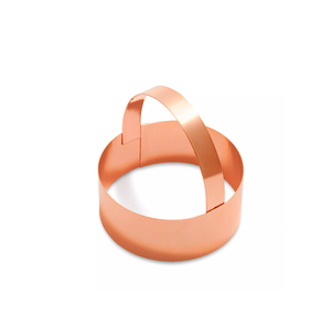 ชุดที่ตัดคุกกี้บิสกิตและคุกกี้รูปหัวใจทรงกลมทำจากทองแดง1ชิ้น - Product Image 5