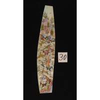 Miniature d'art mural persan sur os, peinture d'art fine faite à la main, prête pour la décoration intérieure, 9 X 2 ABC Rugs Kilims Spanish Abcpm0183