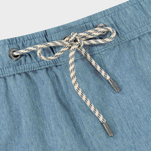 Shorts de sport en coton uni respirant à taille élastique pour hommes, personnalisables avec logo, en sergé, pour la course et la gym, modèle 2026 du fabricant OEM - Product Image 5