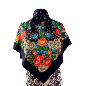 100% Cotton Square Bandana Scarf <b>Fashionable</b> Custom Logo Printed Head Hair <b>Accessories</b> for Women Best Quality with Wool Silk - Product Image 5