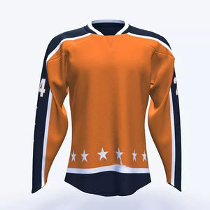 Maillot de hockey sur glace de qualité supérieure, vêtements décontractés surdimensionnés, sport, meilleur prix, maillot de hockey sur glace - Product Image 1