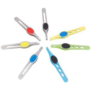 Pinza de Acero Inoxidable para Depilar Cejas, Recortar Vello Facial y Pestañas, Herramienta de Belleza y Maquillaje - Product Image 5