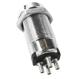 Interrupteur à clé cylindrique en alliage de zinc chromé Elite PAGODA pour usage commercial Sécurité - Product Image 1