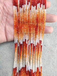 Cuentas Rondelle facetadas de ópalo de fuego mexicano Natural AAA, cuentas de ópalo facetadas de hebra de 13,5 pulgadas para collar de joyería al por mayor - Product Image 4