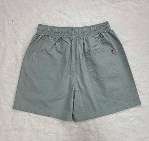 Pantalones cortos de Vietnam ecológicos servicio OEM caqui regular 95% algodón 5% Spandex cintura elástica ropa de mujer - Product Image 2
