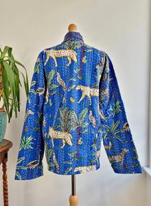 Grossiste et fabricant de peignoir en coton Kimono de plage Robe de chambre cardigan Robe à fleurs Robe papillon - Product Image 4