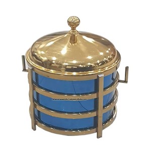 Équipement hôtelier Réchaud en laiton en métal Meilleure qualité Dîner Restaurant Fête et événements Plat de service Traiteur Réchaud - Product Image 4