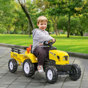 Tracteur jouet pour enfant avec remorque et accessoires amusants - Product Image 2