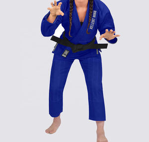 Personnalisé bleu perle armure BJJ Gi pour les femmes coton Jiu Jitsu uniforme 2025 MMA Kimono Arts martiaux équipement d'entraînement pour la compétition - Product Image 3
