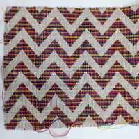 Nouveau Tissu en Coton Écologique 2025 de 42'' en Tissu Khadi Teint en Fil Sergé Lourd Dobby Sans Azo pour Vêtements et Textiles de Maison