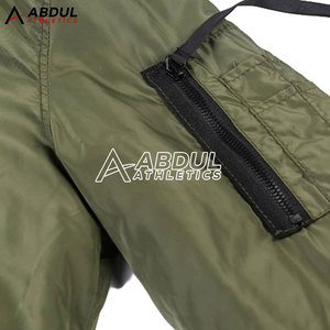 Blouson aviateur pour hommes streetwear décontracté à fermeture éclair vêtements d'extérieur chauds en vrac vente en gros veste d'hiver pour hommes - Product Image 5