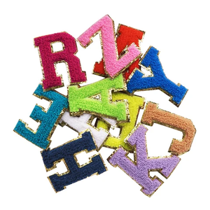 Parche bordado de logotipo de marca personalizado de fábrica de alta calidad, insignias de apliques bordados de transferencia de calor para ropa - Product Image 6