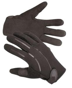Guantes de equitación negros para hombre, diseño de agarre de color sólido, cierre de gancho y bucle, guantes ecuestres - Product Image 5