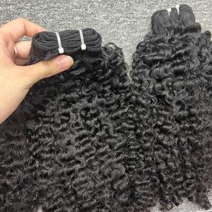 Vente en gros d'extensions de cheveux trame bouclée birmane cheveux humains bruts d'origine birmane - Product Image 4