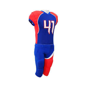 Uniforme de Fútbol Americano Personalizado Sublimado Transpirable de Malla, Tallas Grandes, Manga Corta, Diseño Impreso, Verano, Superventas - Product Image 5