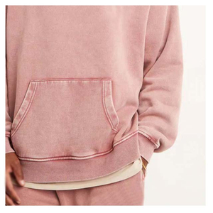 Sudadera con capucha para hombre, superventas, calidad premium, bajo MOQ, lavado ácido, OEM 100% algodón, logotipo personalizado - Product Image 6