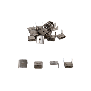 Sangle de cerclage en acier inoxydable boucle de baguage en acier inoxydable de type L - Product Image 1
