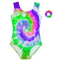 Collants de gymnastique pour enfants Vêtements d'entraînement de gymnastique Sublimation Spandex Costume 2025