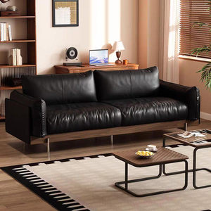 Premium Contemporary Modular <b>Sofa</b> for Luxury Living Room with Solid Larch <b>Wood</b> <b>Frame</b>, High Resilience Foam and Elegant Fabric - Product Image 1