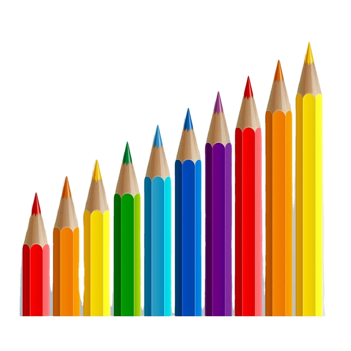 Lápis de cor brilhante para crianças, lápis promocional de alta qualidade que muda de cor e humor, venda imperdível