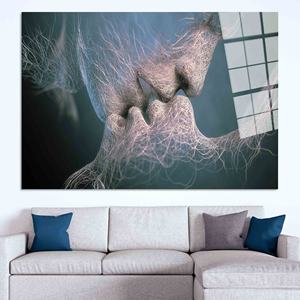 Art du couple sensuel : Toile imprimée moderne pour une décoration élégante, ART SUR VERRE TÉRMÉTRAL - Product Image 1