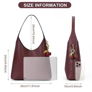 Bolsos Tote de Cuero Genuino Tejidos a Mano en Color Personalizado para Mujer, Calidad Premium, 100% Cuero, Cierre de Cremallera Resistente al Agua - Product Image 2