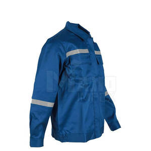 Veste de travail ignifuge FR, veste de sécurité industrielle robuste pour la construction, veste de travail ignifuge pour hommes - Product Image 4