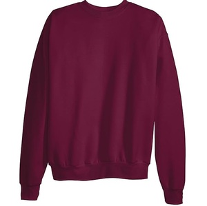 Nouveauté Sweat-shirt d'hiver unisexe en molleton de coton mélangé, col rond, couleur unie, coupe classique, respirant, écologique, brodé - Product Image 1