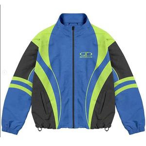 Venta al por mayor, hecho en fábrica, servicios de OEM, panel hecho en nailon, forro de malla de trabajo, resistente al agua, trajes cortavientos para exteriores para hombres de gran tamaño - Product Image 3