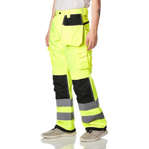 Meilleure vente de pantalon haute visibilité matériau souple respirant vêtements actifs prix bon marché OEM service vêtements de travail durable pantalon haute visibilité - Product Image 2