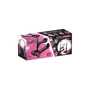 Patinete Infantil de 3 Ruedas con Luces LED, Asiento Ajustable en Altura, Diseño Plegable para Niños de 3 a 7 Años - Product Image 6