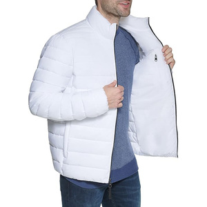 Sudadera con capucha acolchada con forro suave para hombre, chaqueta cálida acolchada de invierno, Sudadera con capucha de moda para hombre - Product Image 4