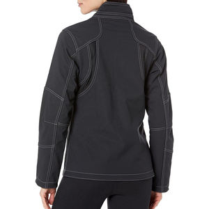Venta al por mayor de logotipo personalizado de las mujeres impermeables ligeras chaquetas Softshell cortavientos chaquetas precio barato OEM 2025 - Product Image 4