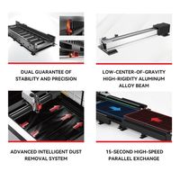 Untuk Mesin Pemotong Plat Logam Serat Laser Otomatis Seri GS-CE PRO dengan Sistem Kontrol Cypcut Baru
