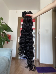 Extensiones de cabello rizado vietnamita Remy de grado 8A Virgen sin procesar 13x4 máquina doble trama suave sensación de mano estilo vietnamita - Product Image 4