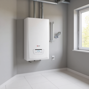 Chaudière à condensation SAUNIER DUVAL THEMA 3 31 KW avec chambre scellée pour chauffe-eau au gaz méthane - Product Image 3