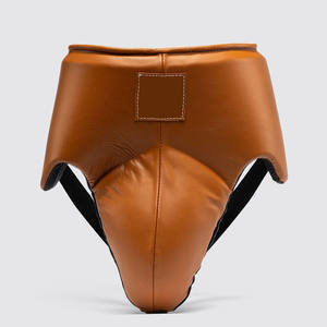 Protector Inguinal de Cuero Personalizado Profesional para Hombre, MMA, Taekwondo, Muay Thai, Protección con Impresión de Logotipo, Producto de Boxeo - Product Image 1