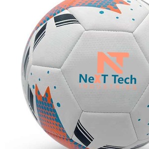 Next Tech Nouveau style Technologie hybride de football Ballon de match professionnel Matériau de texture en TPU Conception personnalisée et logo personnalisé - Product Image 6