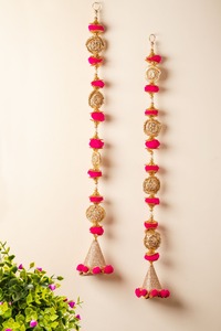 Decoración decorativa India para colgar en la pared, decoración del hogar, telón de fondo de escenario, colgantes, decoración haldi Mehendi, Fondos indios bodas - Product Image 2